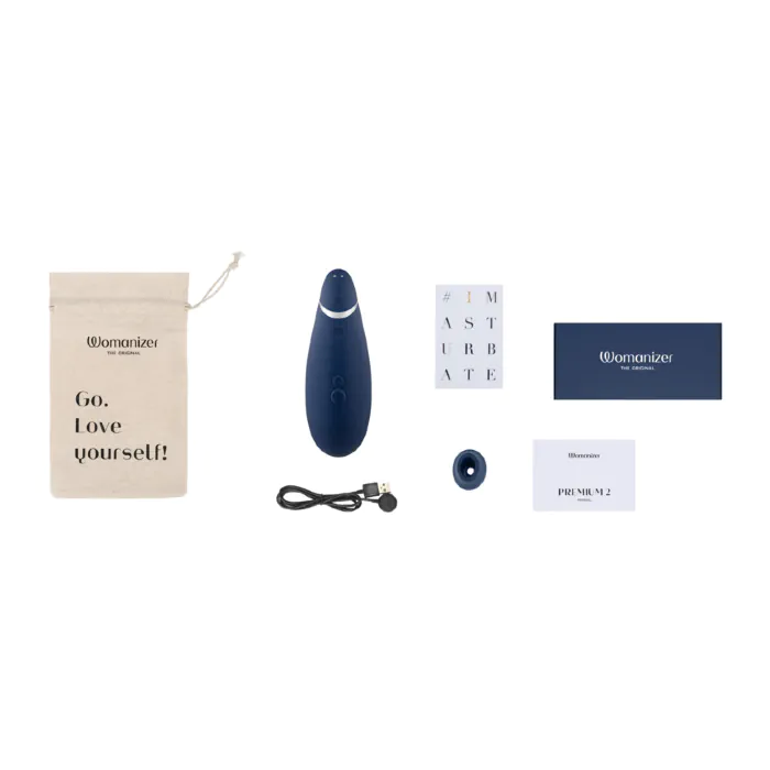 Стимулятор Womanizer Premium 2 Blueberry — фото 11
