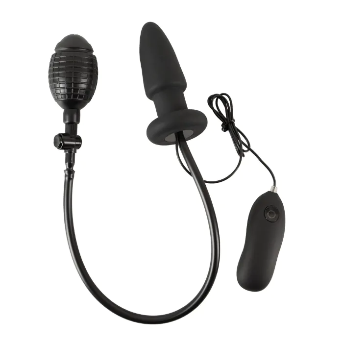 Надувна анальна пробка із вібрацією  You2Toys Inflatable Vibrating Butt Plug