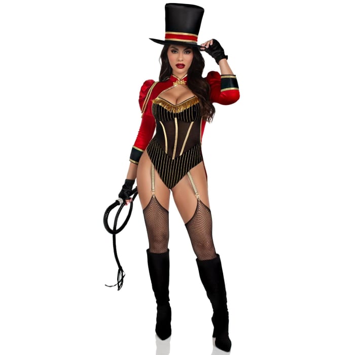 Костюм циркачки Leg Avenue Ravishing Ringmaster Bodysuit — фото 17