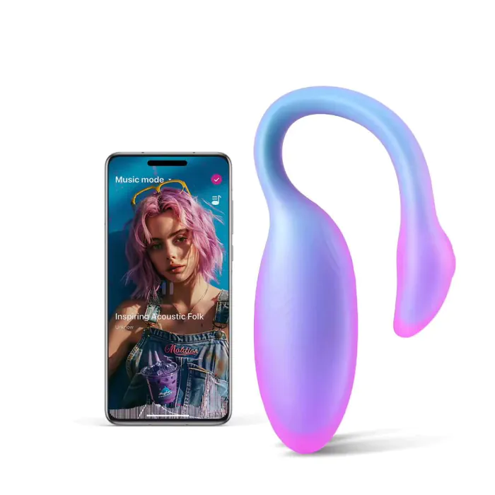 Смарт-віброяйце Magic Motion Flamingo Max Blue 2 в 1 — фото 2