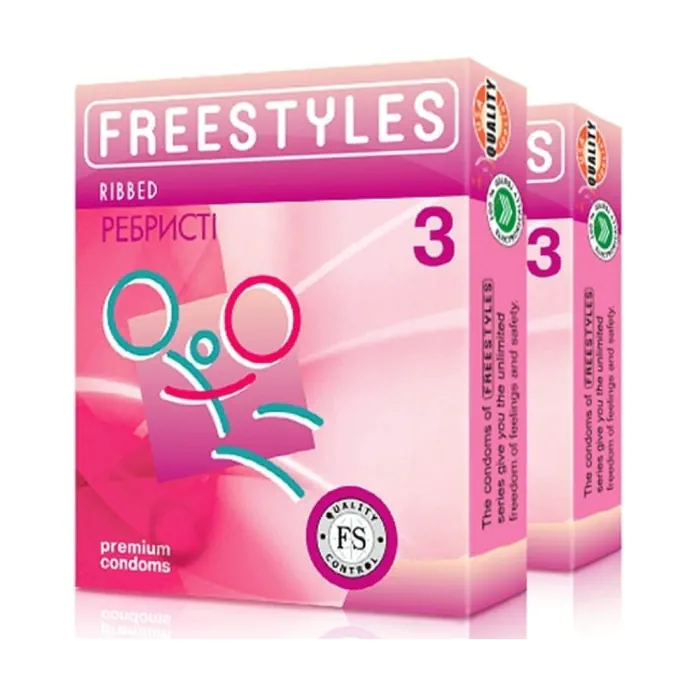 FREESTYLES RIBBED 3 шт