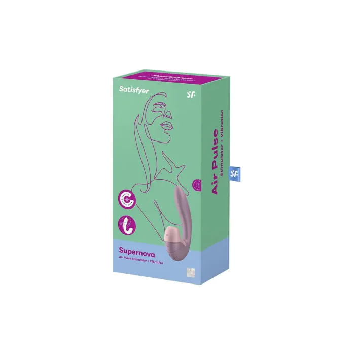 Вакуумний вібратор Satisfyer Supernova Old Rose — фото 3