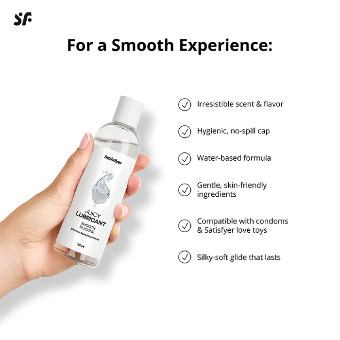 Лубрикант силіконовий Satisfyer Juicy Lubricant Smooth Silicone 150 мл — фото 4