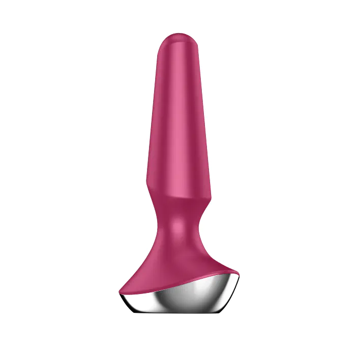 Анальна вібропробка Satisfyer Plug-ilicious 2 Crimson — фото 2