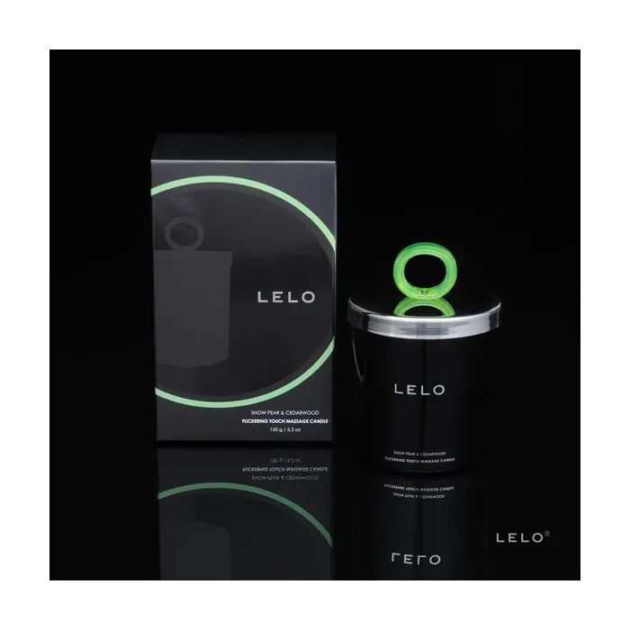 Масажна свічка LELO Massage Candle Snow Pear & Cedarwood — фото 2