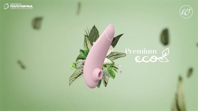 Кліторальний стимулятор Womanizer Premium Eco Rose — фото 2