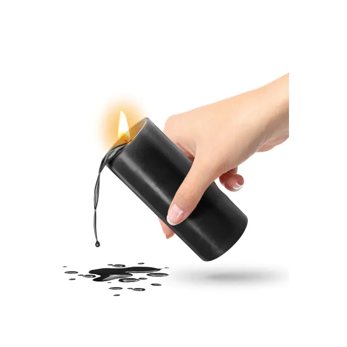 БДСМ свічка Fetish Tentation SM Low Temperature Candle Black — фото 2