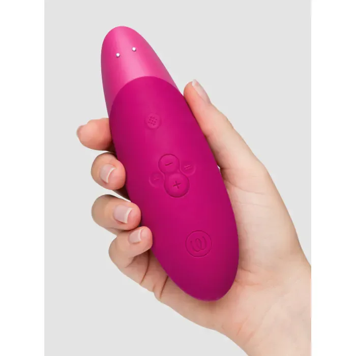Вакуумний кліторальний стимулятор Womanizer Enhance Pink — фото 17