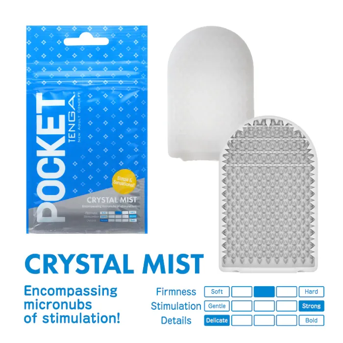 Мастурбатор Pocket Tenga Crystal Mist — фото 2