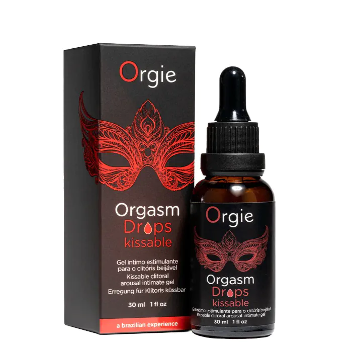 Збуджувальні краплі для клітора Orgie Orgasm Drops Kissable 30 мл