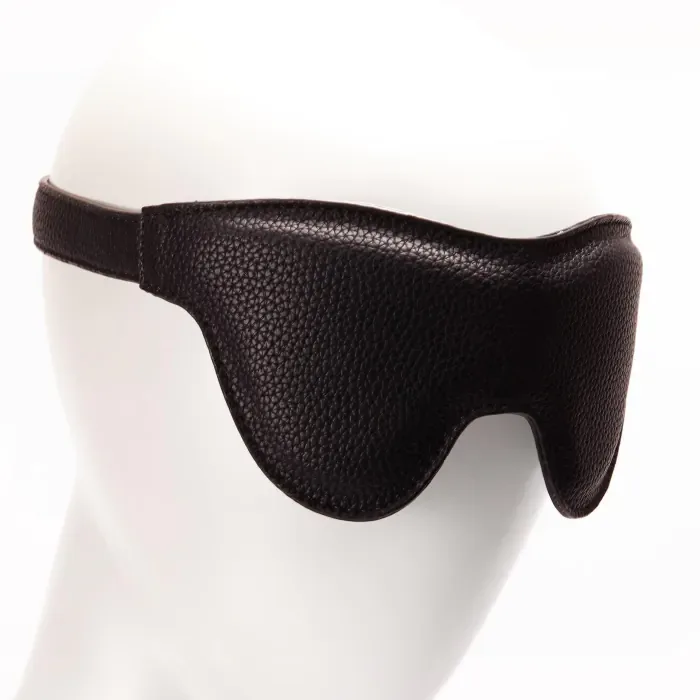 Маска Pornhub Faux Leather Mask Black — фото 2