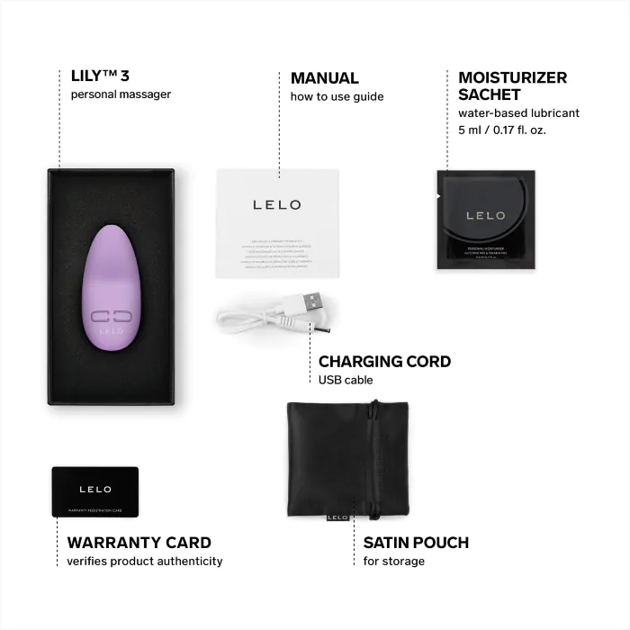 Мінівібратор для клітора Lelo Lily 3 Calm Lavender — фото 2