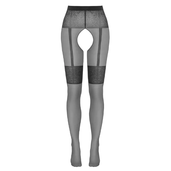 Колготи з доступом Cottelli Legwear Black