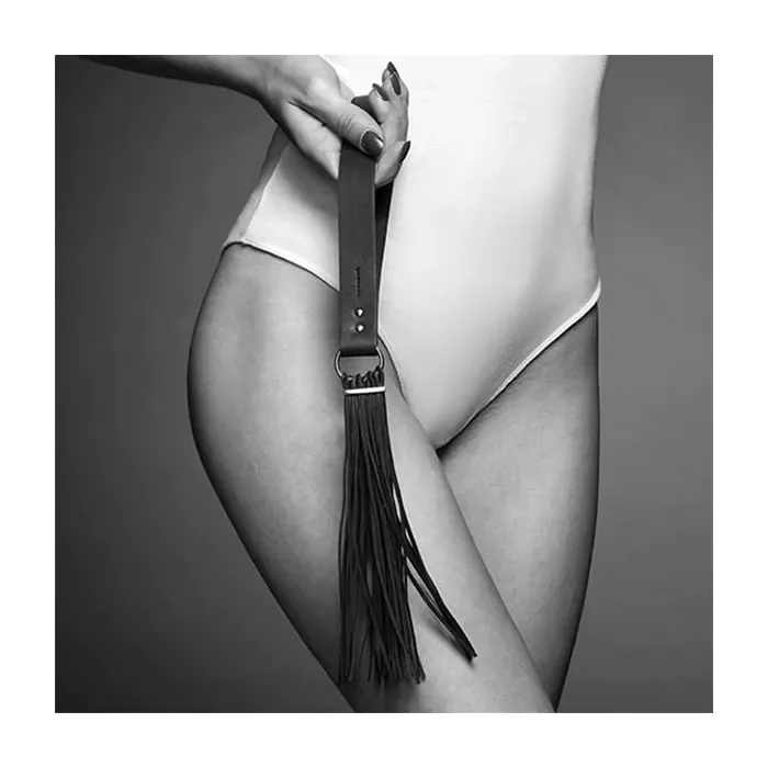 Флогер Bijoux Indiscrets MAZE - Tassel Flogger Black — фото 3