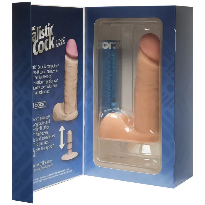 Фалоімітатор Doc Johnson The Realistic Cock 6 — фото 4