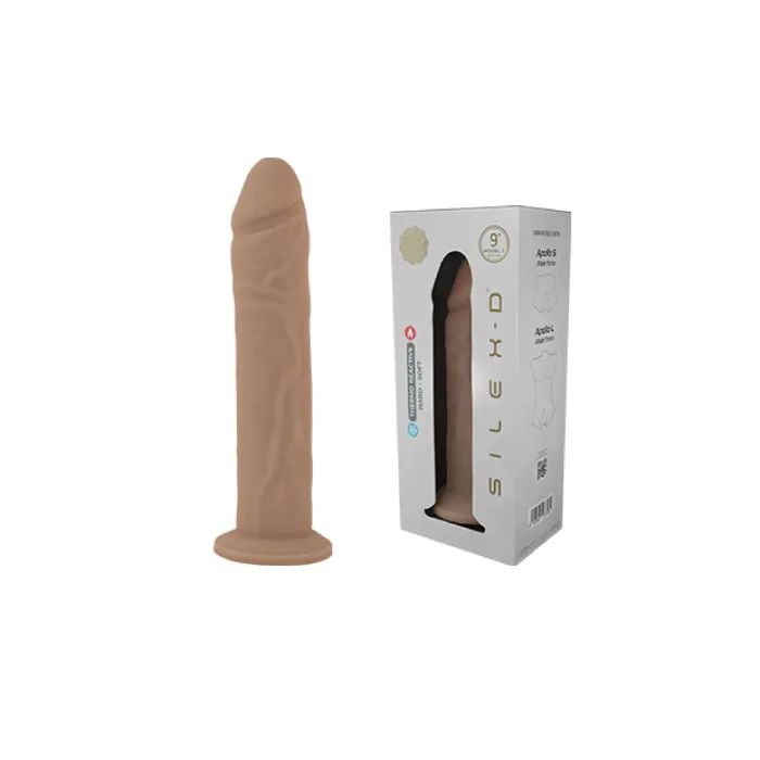 Фалоімітатор SilexD Model 2 Oscar Flesh 9" Liquid Silicone — фото 8