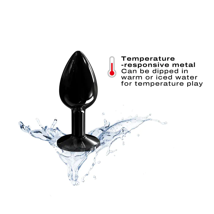 Анальна пробка Dorcel Diamond Plug Black S — фото 3
