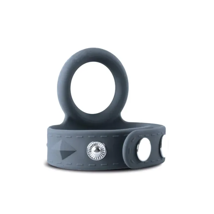 Подвійне ерекційне кільце Boners Cock & Ball Strap S/M