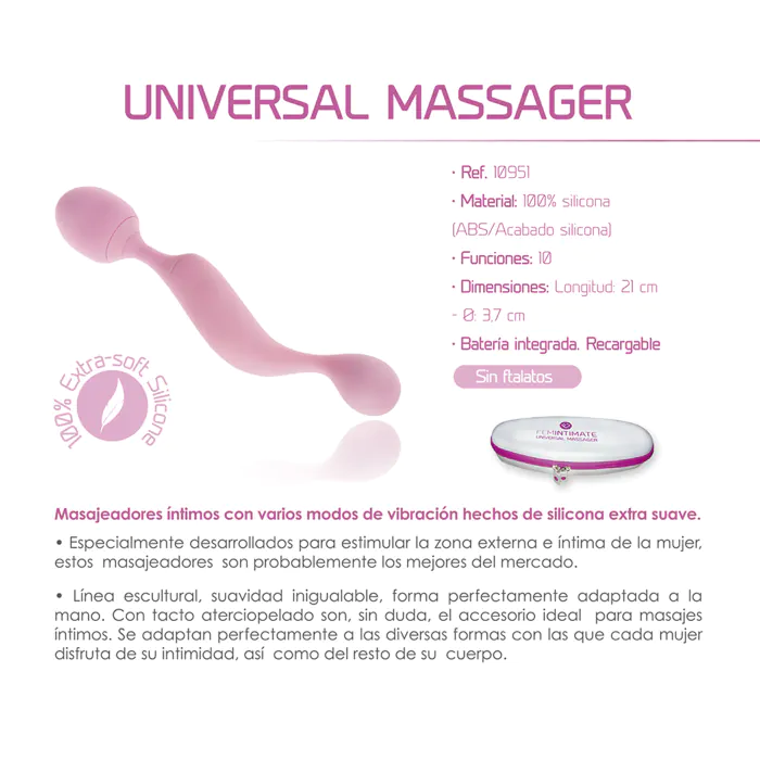 Мінівібромасажер Femintimate Universal Massager — фото 5