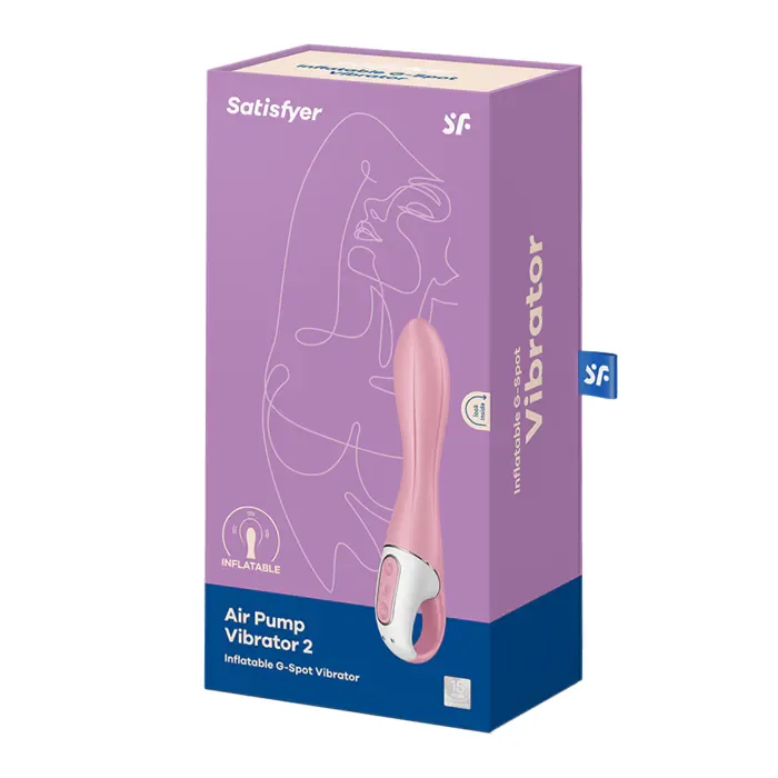 Вібратор точки G Satisfyer Air Pump Vibrator 2 — фото 8