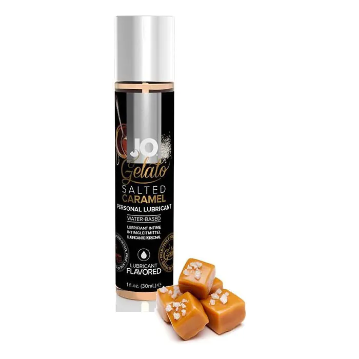Лубрикант на водній основі JO Gelato Salted Caramel 30 мл — фото 3