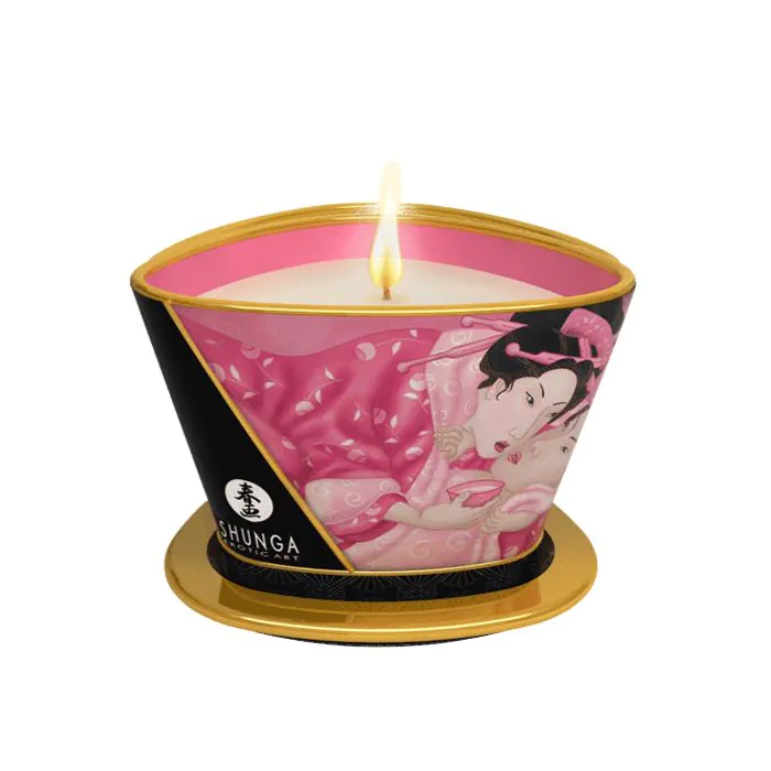Масажна свічка Shunga Rose Petals Erotic Art