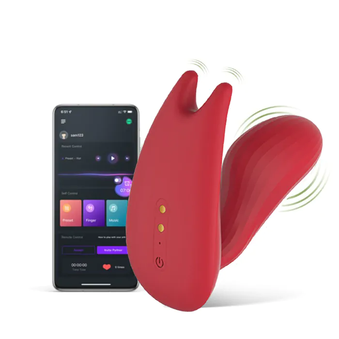 Смарт-вібратор Magic Motion Umi Red