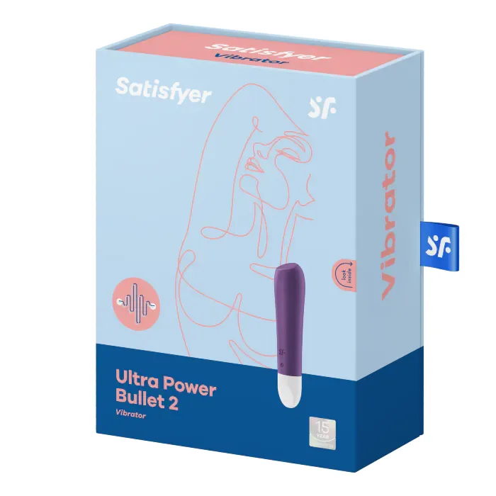 Вібратор для клітора Ultra Power Bullet 2 Violet — фото 8