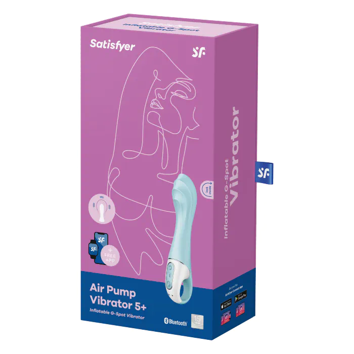 Вібратор Satisfyer Air Pump Vibrator 5+ — фото 6