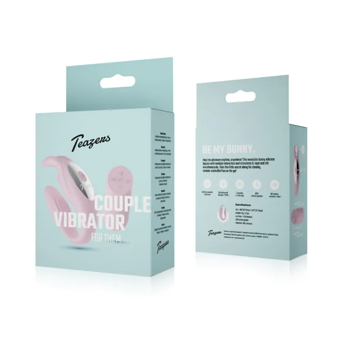 Вібратор для пар Teazers Couple Vibrator — фото 11
