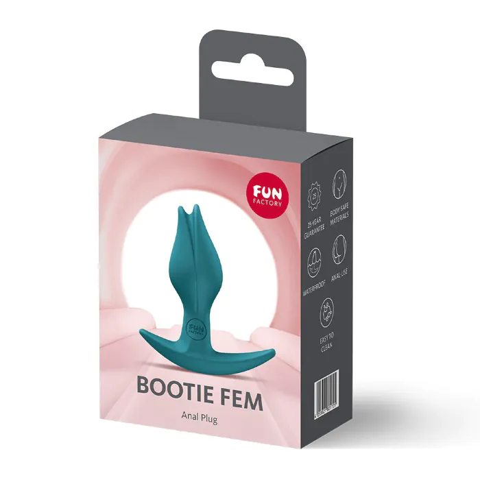 Анальна пробка Fun Factory Bootie Fem Bottle Green — фото 7