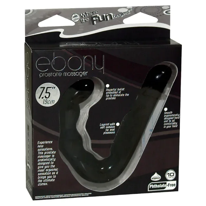 Масажер для простати Ebony Prostate Massager — фото 2