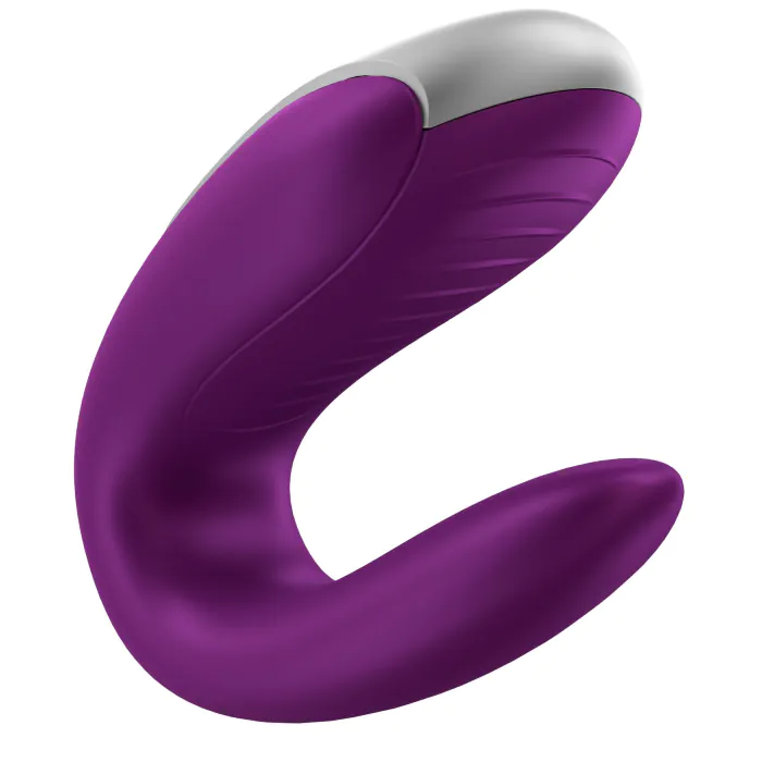 Смарт-вібратор для пар Satisfyer Double Fun Violet — фото 2