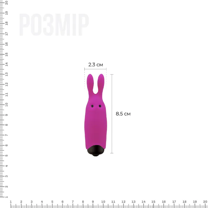 Мінівібратор Adrien Lastic Pocket Vibe Rabbit Pink — фото 6