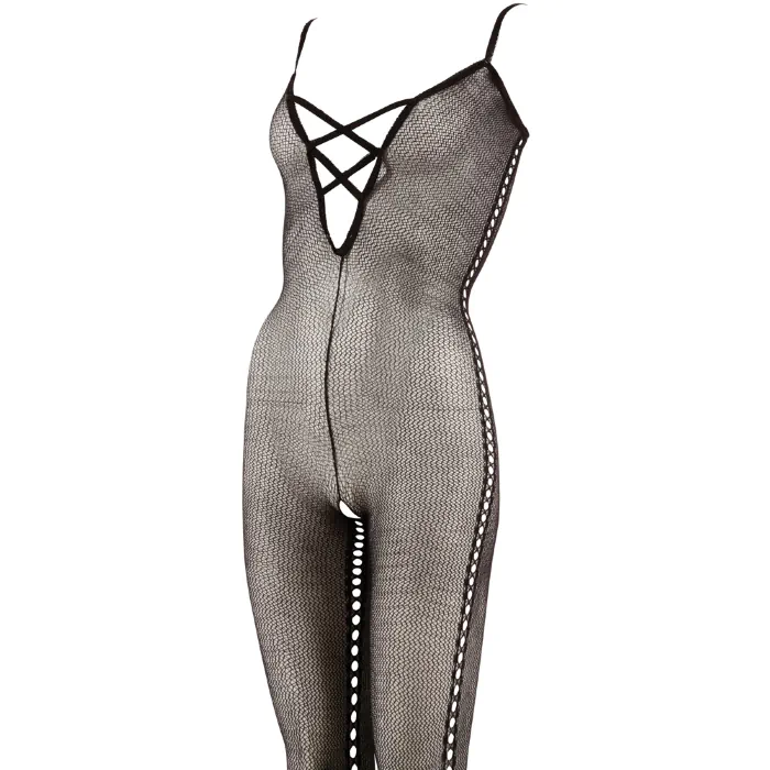 Комбінезон NO:XQSE Catsuit Ouvert Black — фото 4