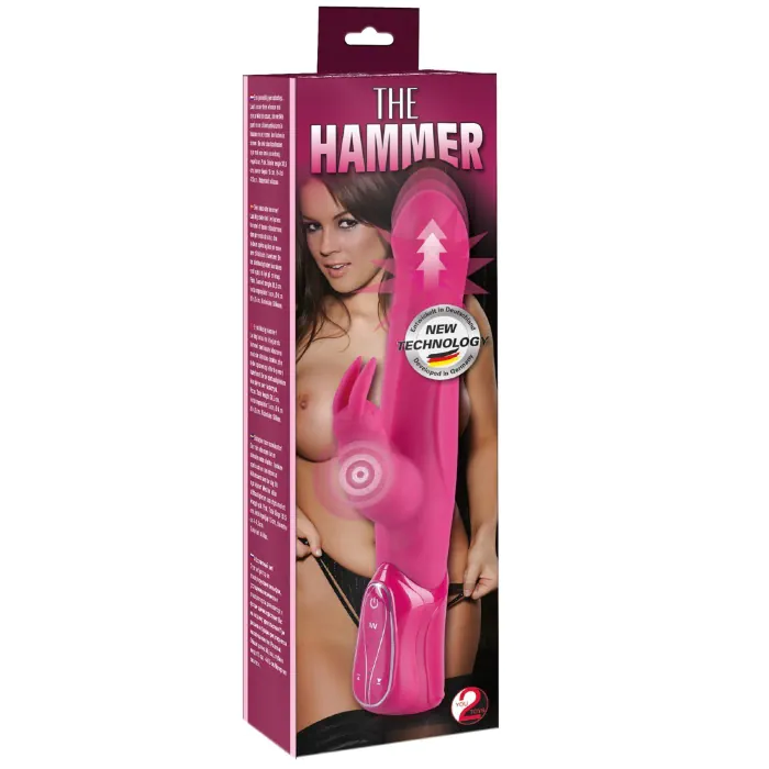 Вібратор Hammer рожевий — фото 2