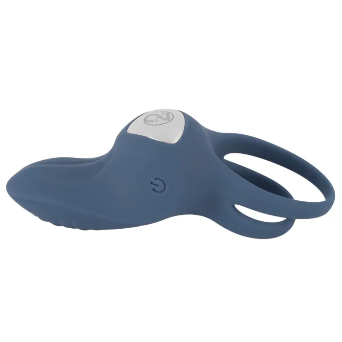 Ерекційне віброкільце You2Toys Vibrating Double Ring Blue — фото 2