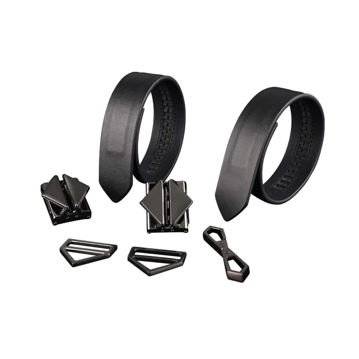 Наручники Lockink Wristcuffs-Anklecuffs Black Set — фото 3