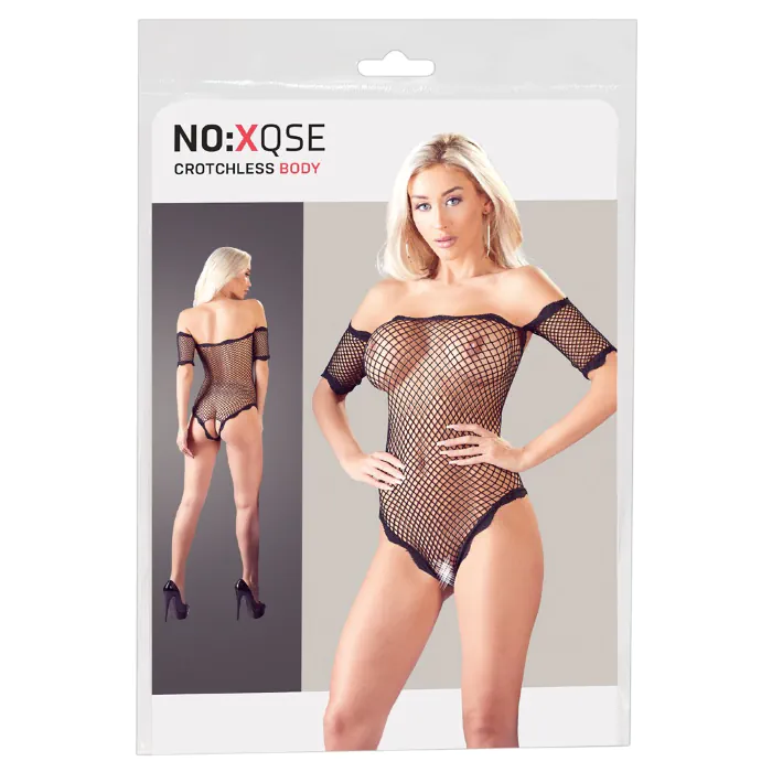 Боді в сітку NO:XQSE Crotchless Body — фото 2
