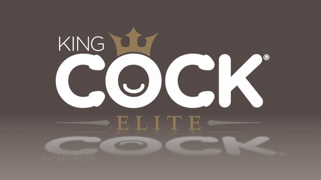 Фалоімітатор King Cock Elite 6" Vibrating Silicone Dual Density — фото 5