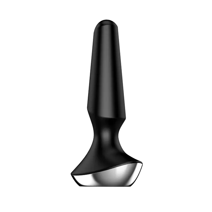 Анальна вібропробка Satisfyer Plug-ilicious 2 Black — фото 2