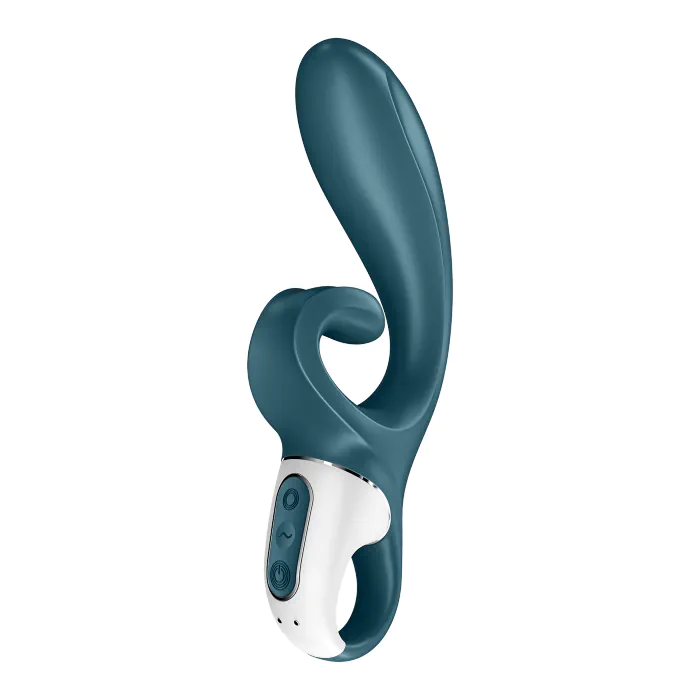 Смарт вібратор Satisfyer Hug me grayblue