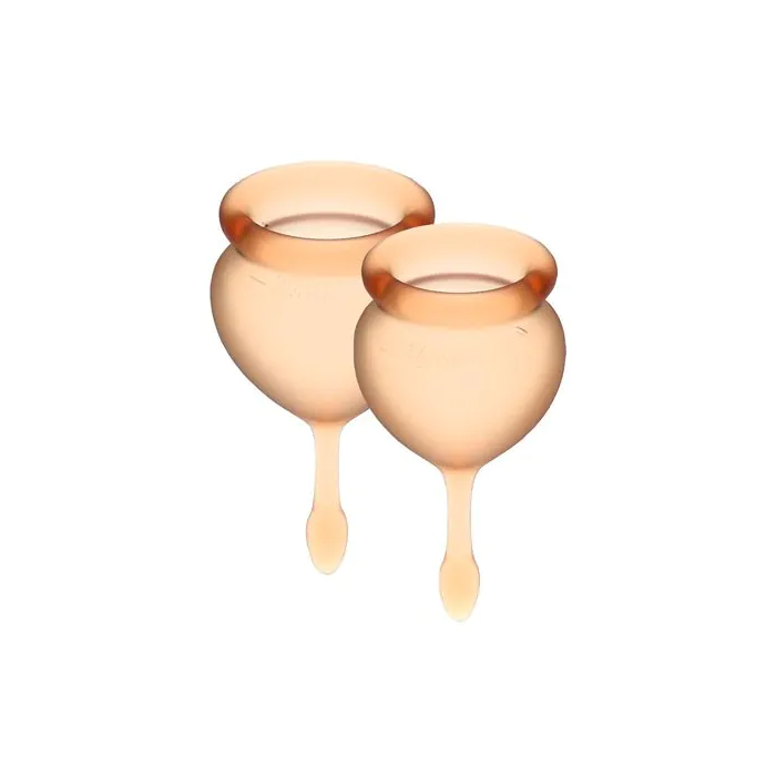 Набір менструальних чаш Satisfyer Feel Good 2 Orange