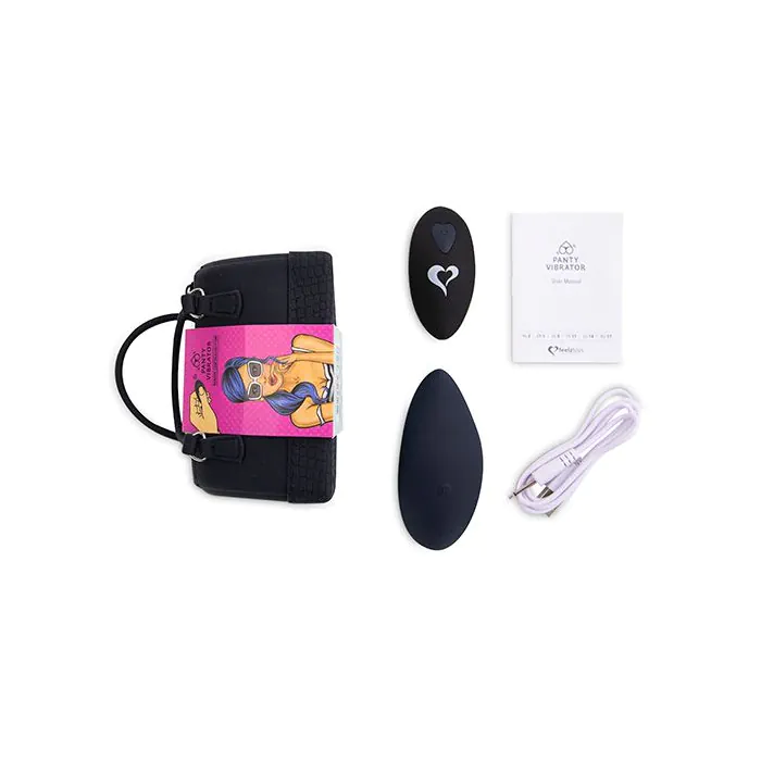 Вібратор у трусики FeelzToys Panty Vibrator Black — фото 6