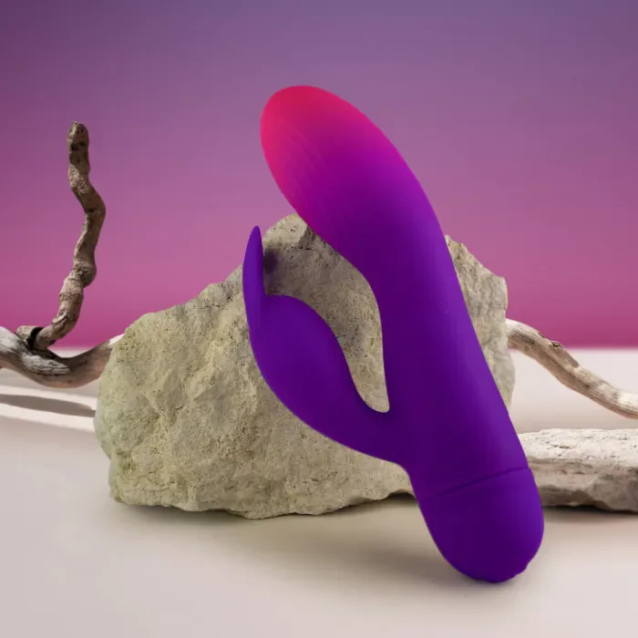 Вібратор Rocks Off Glo Girl Rabbit — фото 8