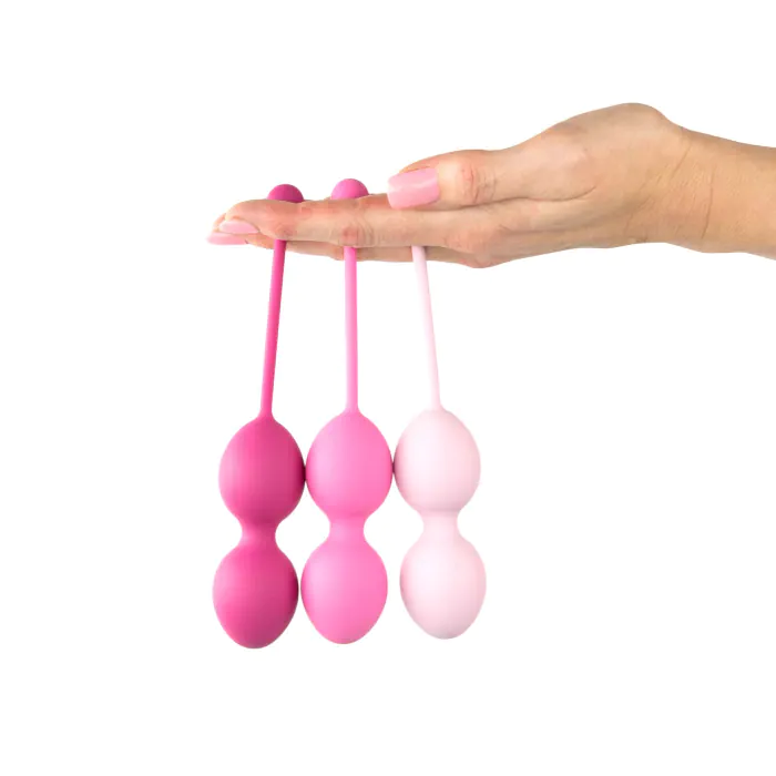 Набір вагінальних кульок FeelzToys FemmeFit Advanced — фото 2