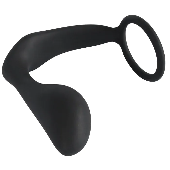 Анальний корок Black Velvets Ring & Plug — фото 6