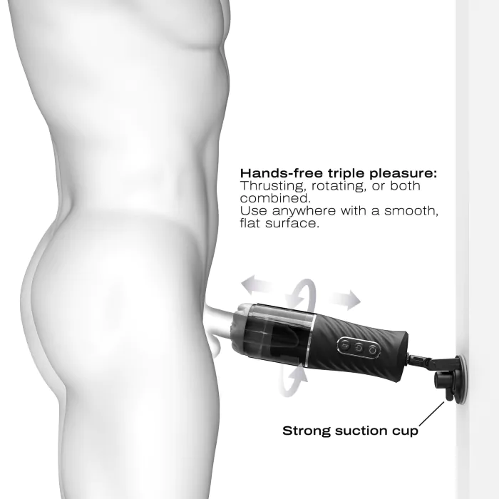 Автоматичний мастурбатор Dorcel Thrust Blow Pro — фото 6