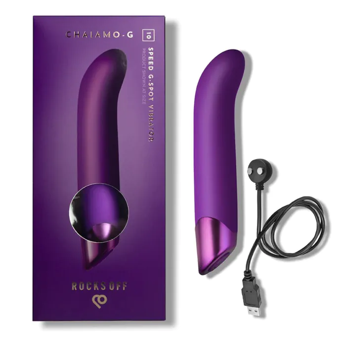 Вібратор Rocks Off Chaiamo G Purple — фото 4