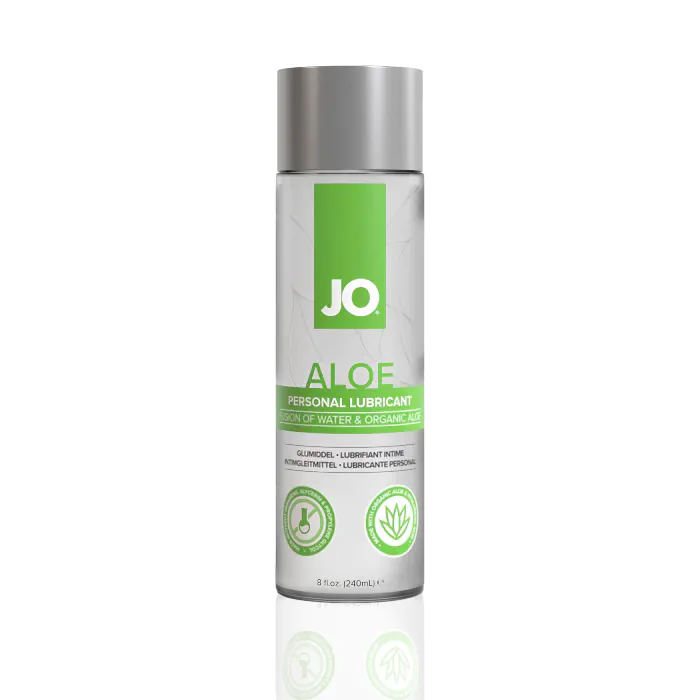 Змазка на водній основі JO H2O Organic Aloe 240 мл — фото 3